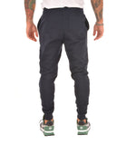 Pantaloni tuta brushed back logo