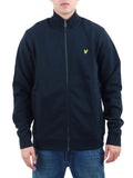 LYLE & SCOTT U Felpa basic fullzip BLU SCURO