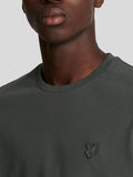 LYLE & SCOTT U T-shirt tonal eagle grigio