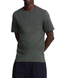 LYLE & SCOTT U T-shirt tonal eagle grigio