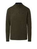 Maglione mezza zip