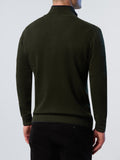Maglione mezza zip