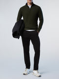 Maglione mezza zip