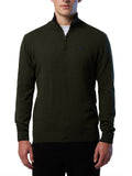 Maglione mezza zip