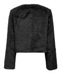 ONLY Ecopelliccia collo coreana nero