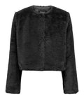 ONLY Ecopelliccia collo coreana nero