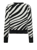 ONLY Pullover zebrata nero