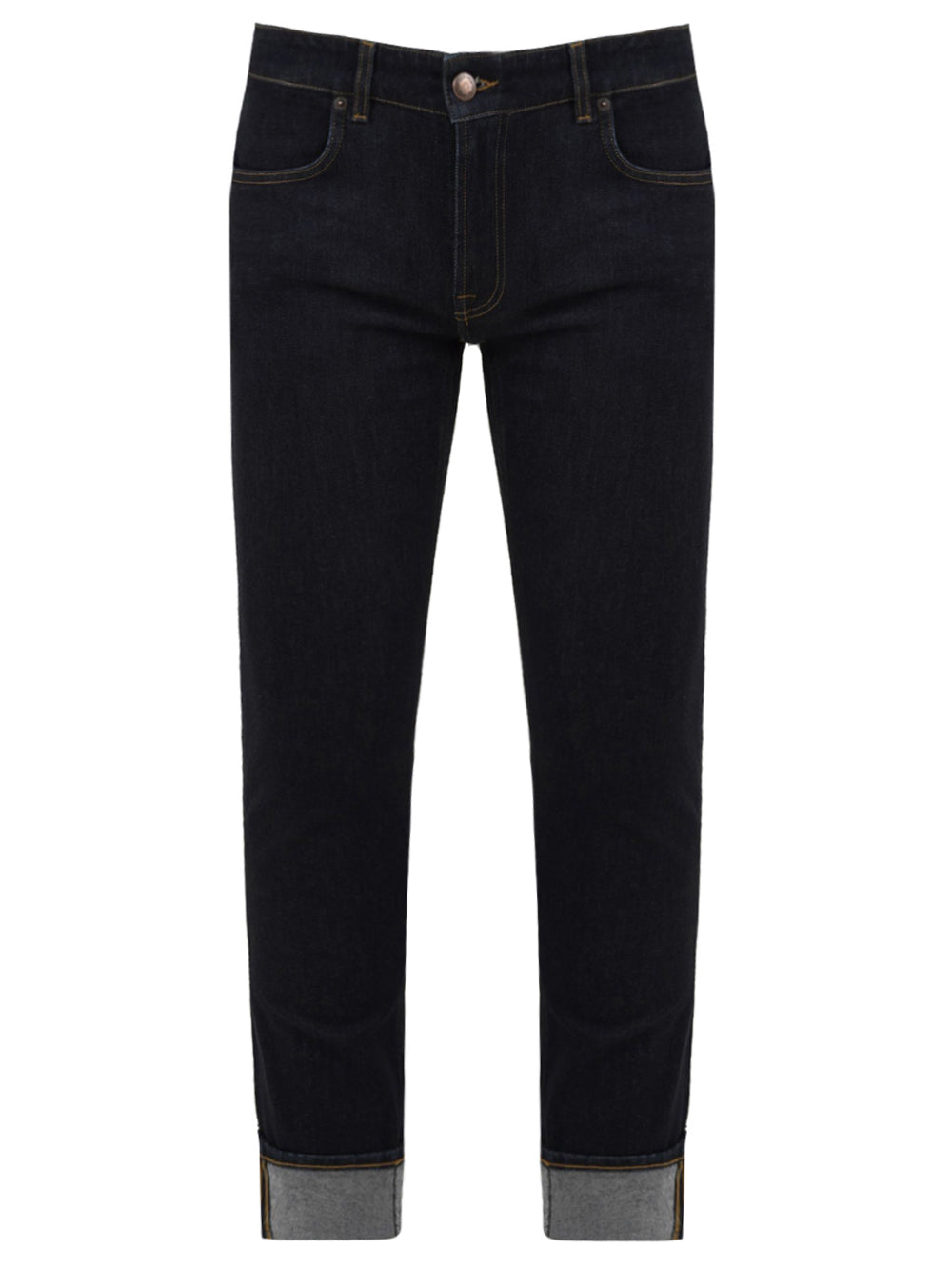 Jeans basic in denim scuro Palazzo d0020