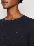 Maglioncino girocollo cable