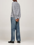 Maglioncino girocollo a trecce soft wool