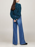 Maglioncino mockneck marled
