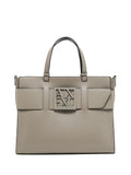 AX ARMANI D Sjhopping bag logo A | X marrone