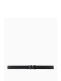 AX ARMANI U Cintura con logo Ax NERO/MARRONE