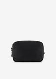 AX ARMANI U Pochette a mano logo nero