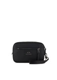 AX ARMANI U Pochette a mano logo nero