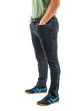 Jeans in denim scuro slim