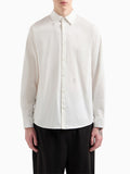 AX ARMANI U Camicia classica basic bianco