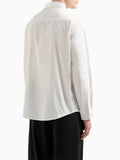 AX ARMANI U Camicia classica basic bianco