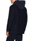 AX ARMANI U Cappotto con cappuccio BLU SCURO