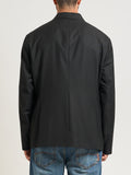 AX ARMANI U Giacca blazer collo camicia nero