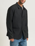 AX ARMANI U Giacca blazer collo camicia nero