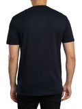 AX ARMANI U T-shirt maxi logo BLU SCURO