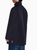 AX ARMANI U Giubbotto trench lungo BLU SCURO