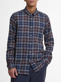 BARBOUR U Camicia fortrose tailored blu