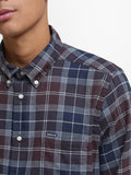 BARBOUR U Camicia fortrose tailored blu