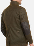 BARBOUR U Giubbotto Ogston wax OLIVA