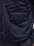 BARBOUR U Giubbotto Reelin wax NAVY