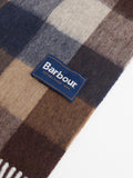 BARBOUR U Sciarpa large tattersall blu