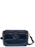 BLAUER ACC D Tracollina trapuntanta e in tessuto con logo NAVY