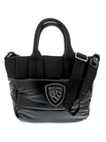 BLAUER ACC D Borsa shopping con manica e tracolla nero