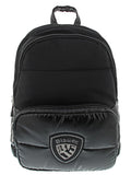 BLAUER ACC D Zaino trapuntato con logo nero