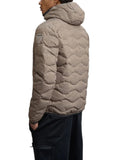 BLAUER U Giubbino onda wave fantasia marrone