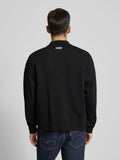BLAUER U Felpa zip City nero