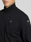 BLAUER U Felpa zip City nero
