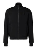 BLAUER U Felpa zip City nero