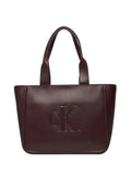 CK ACC.D COL Borsa medium tote bag marrone