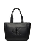 CK ACC.D COL Borsa medium tote bag nero