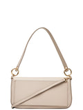 CK ACC.D PRE Borsa a spalla pochette minimal monogram beige