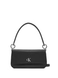 CK ACC.D PRE Pochette borsetta a spalla minimal monogram nero