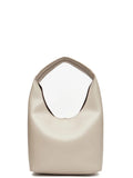 CK ACC.D PRE Borsa a palla Stone Lock Slouchy Small beige