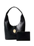 CK ACC.D PRE Borsa hobo stone lock slouchy small nero