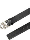 CK ACC.U COL Cintura con fibbia logo ck nero