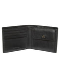 CK ACC.U COL Portafoglio in pelle con portamonete nero