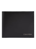 CK ACC.U PRE Portafoglio smooth con portamonete nero