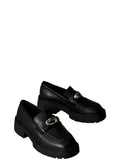 CK CALZ D COL Mocassino chunky loafer leather nero