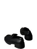 CK CALZ D COL Mocassino chunky loafer leather nero